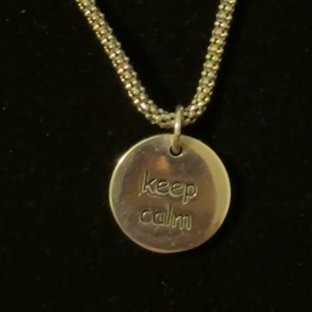 Chic Silver Pendant Necklace